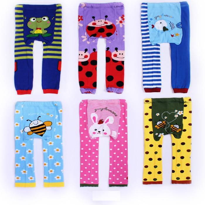 Baby's Animal Printed Cotton Pants