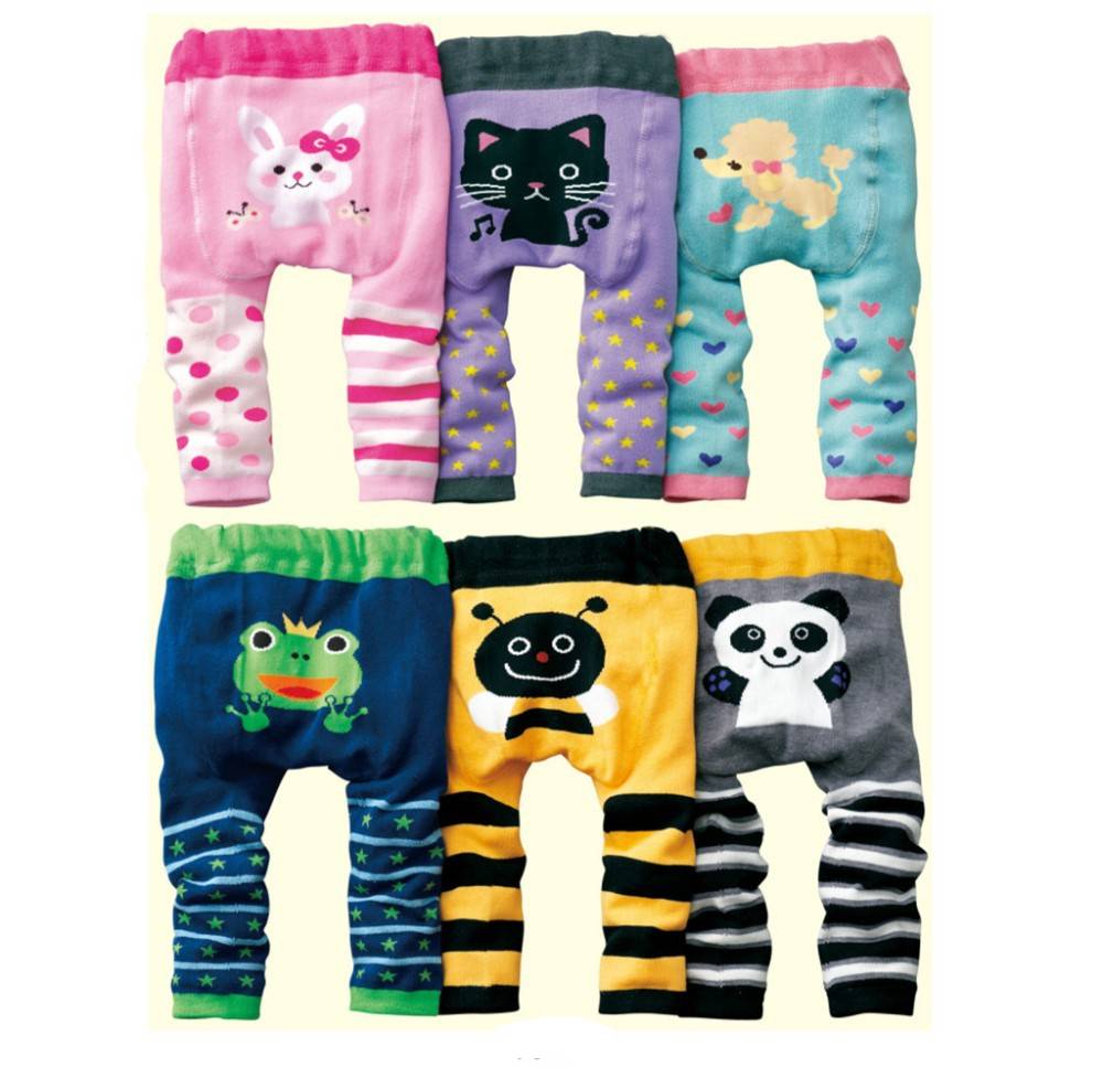 Baby's Animal Printed Cotton Pants