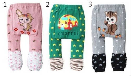 Baby's Animal Printed Cotton Pants