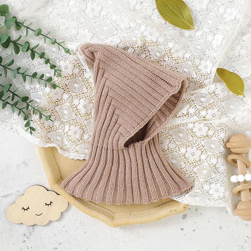 Autumn Winter New Newborn Baby Knitting Warm Scarf Cap Boy Girl Infant Solid Fashion Pullover Hat Kid Windproof Earmuffs Caps Accessories Autumn Winter New Newborn Baby Knitting Warm Scarf Cap Boy Girl Infant Solid Fashion Pullover Hat Kid Windproof Earmuffs Caps Accessories